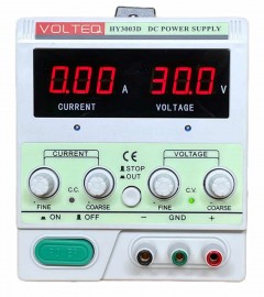 REGULATED VARIABLE LINEAR DC POWER SUPPLY GPS-3030D 30V 3A