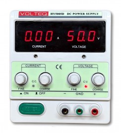 VOLTEQ REGULATED VARIABLE DC POWER SUPPLY HY5005D 50V 5A 
